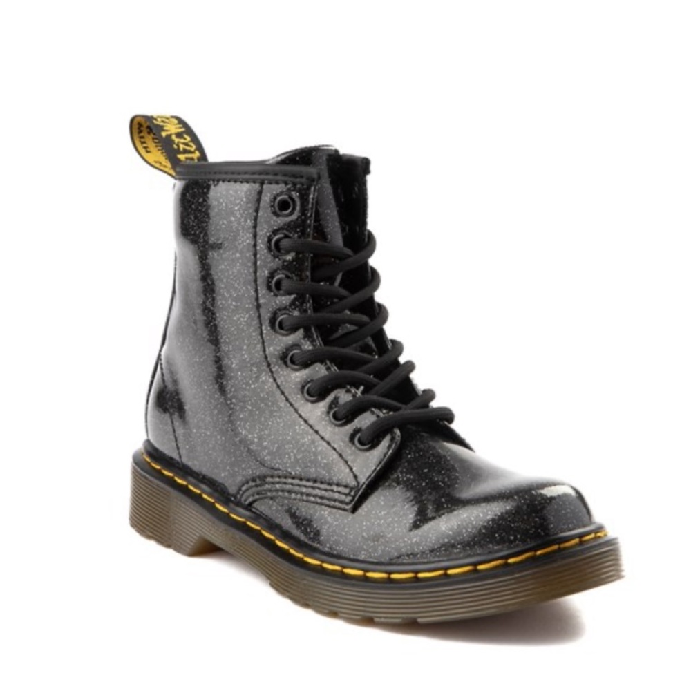 Kids doc marten boots like new!!